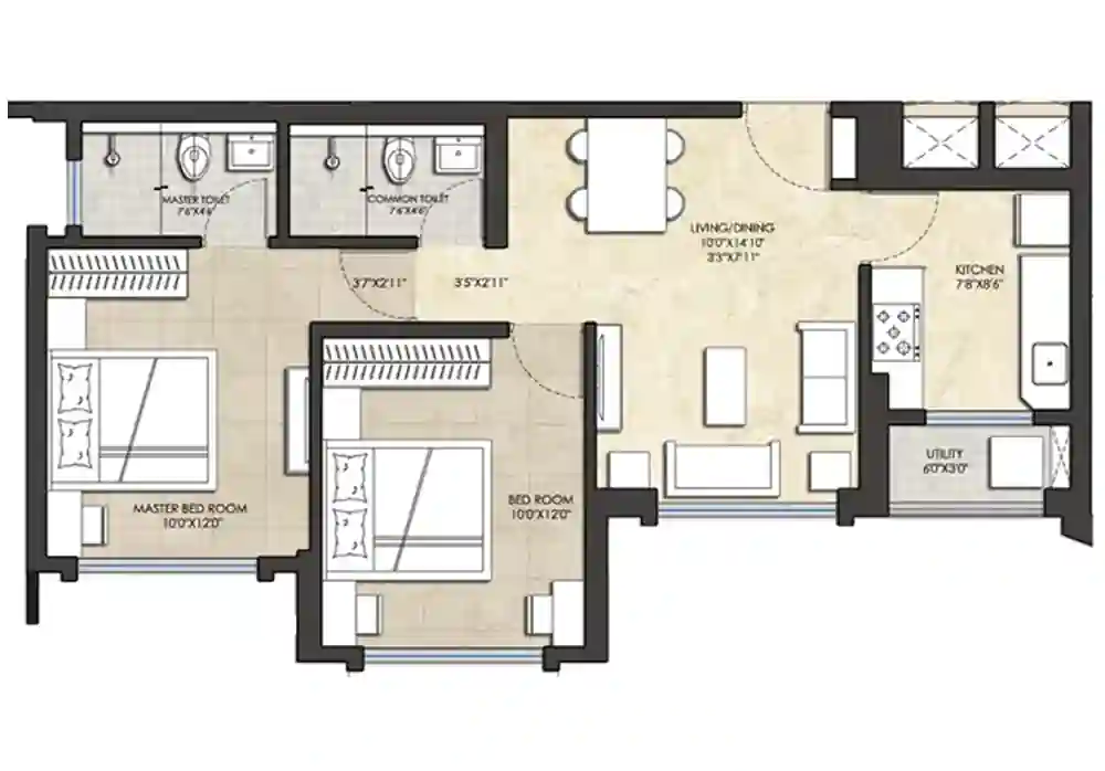 2 BHK