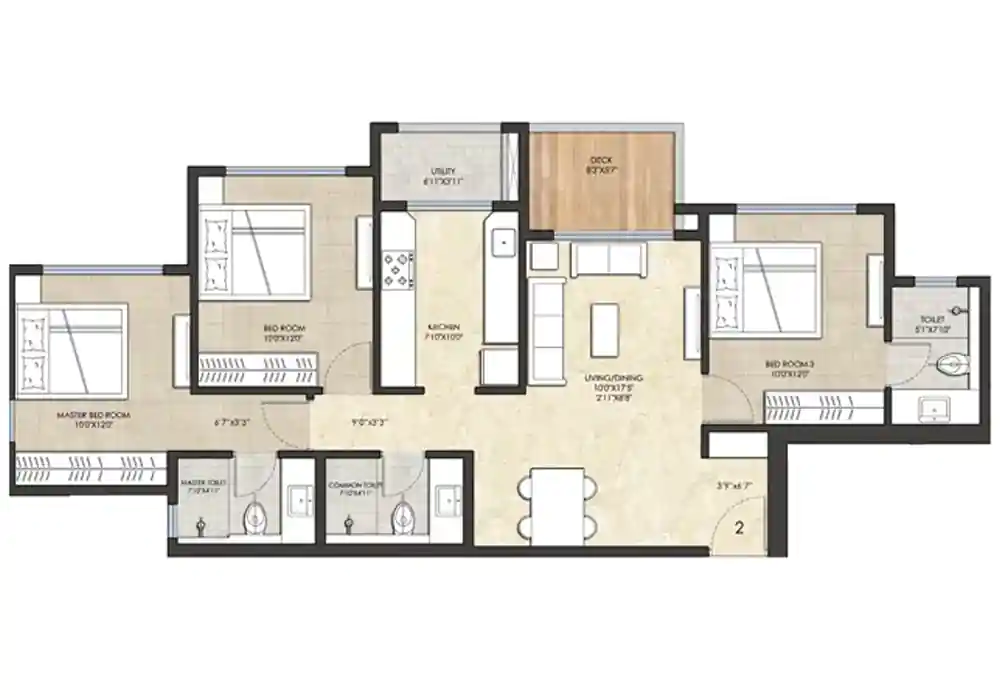 3 BHK